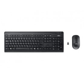 Fujitsu LX410 tastiera RF Wireless QWERTZ Tedesco Nero (S26381-K410-L420)