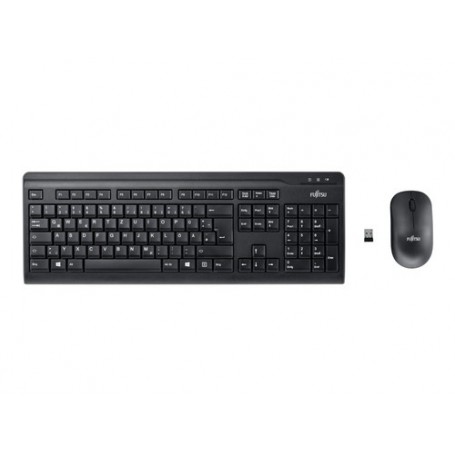 Fujitsu LX410 tastiera RF Wireless QWERTZ Tedesco Nero (S26381-K410-L420)