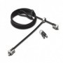 Kensington Twin MicroSaver 2.0 cavo di sicurezza Carbonio, Argento (K65099L)