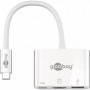Goobay 62104 hub di interfaccia USB 3.2 Gen 1 (3.1 Gen 1) Type-C 5000 Mbit/s Bianco (62104)