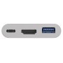Goobay 62104 hub di interfaccia USB 3.2 Gen 1 (3.1 Gen 1) Type-C 5000 Mbit/s Bianco (62104)