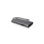 ICY BOX IB-DK4050-CPD USB 3.2 Gen 1 (3.1 Gen 1) Type-C 5000 Mbit/s Antracite (60718)