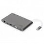 Digitus DA-70875 replicatore di porte e docking station per notebook Cablato USB 3.2 Gen 1 (3.1 Gen 1) Type-C Grigio (DA-70875)