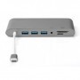 Digitus DA-70875 replicatore di porte e docking station per notebook Cablato USB 3.2 Gen 1 (3.1 Gen 1) Type-C Grigio (DA-70875)