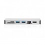 Digitus DA-70866 replicatore di porte e docking station per notebook Cablato USB 3.2 Gen 2 (3.1 Gen 2) Type-C Argento (DA-70866)