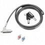 Targus ASP85GL cavo di sicurezza Argento 2 m (ASP85GL)