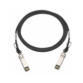 QNAP CAB-DAC30M-SFP28-DEC01 cavo a fibre ottiche 3 m DAC Nero (CABDAC30MSFP28DEC01)