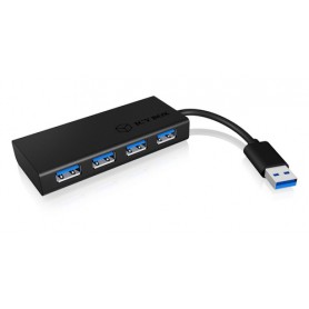 ICY BOX IB-AC6104-B 5000 Mbit/s Nero (70408)
