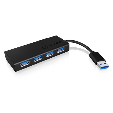 ICY BOX IB-AC6104-B 5000 Mbit/s Nero (70408)