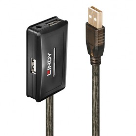 Lindy 42635 hub di interfaccia USB 2.0 480 Mbit/s Grigio (42635)