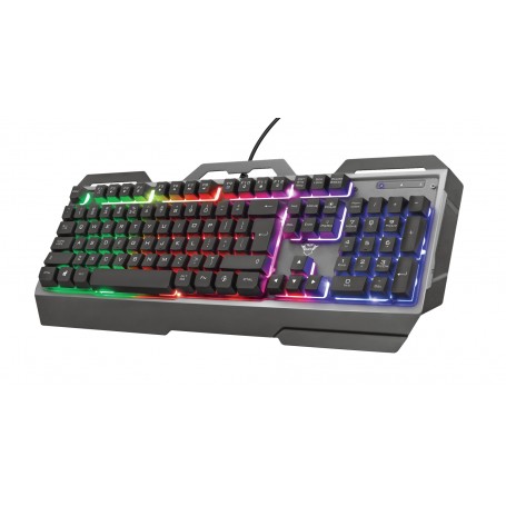 Trust GXT 856 Torac tastiera USB QWERTY Italiano Nero (23741) (23741_PROMO)