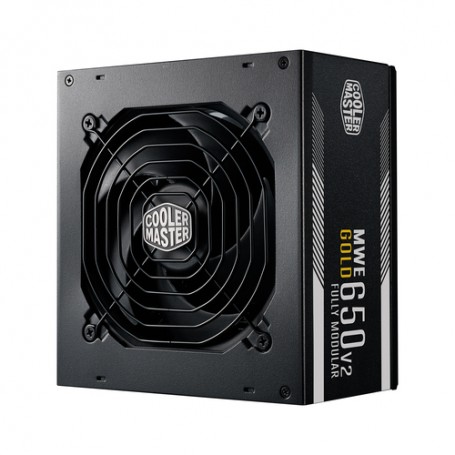 Cooler Master MWE Gold 650 - V2 Full Modular alimentatore per computer 650 W 24-pin ATX ATX Nero (MPE-6501-AFAAG-EU)