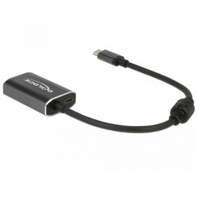 DeLOCK 62988 cavo e adattatore video 0,2 m USB tipo-C HDMI tipo A (Standard) Grigio (62988)