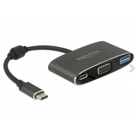 DeLOCK 62992 adattatore grafico USB 3840 x 2160 Pixel Grigio (62992)