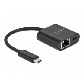 DeLOCK 66644 replicatore di porte e docking station per notebook Cablato USB 3.2 Gen 1 (3.1 Gen 1) Type-C Nero (66644)