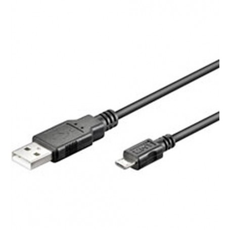 Goobay USB micro-B 300, 3m cavo USB Micro-USB B USB A Nero (93920)