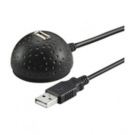 Goobay USB Verl AA 150 MA. HiSpeed 2.0 1.5m cavo USB 1,5 m USB A Nero (68913)