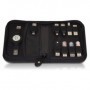 DeLOCK USB adapter kit 10 parts Nero (18612)