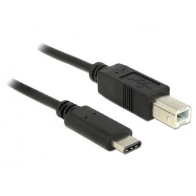 DeLOCK 83601 cavo USB 1 m USB 2.0 USB C USB B Nero (83601)