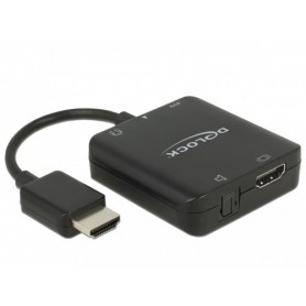 DeLOCK 63276 cavo e adattatore video HDMI tipo A (Standard) Nero (63276)
