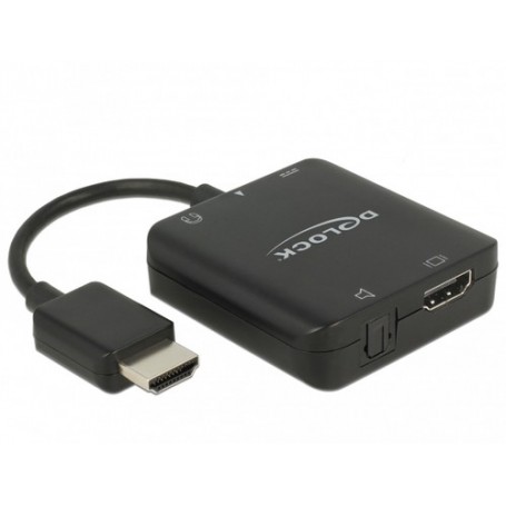 DeLOCK 63276 cavo e adattatore video HDMI tipo A (Standard) Nero (63276)