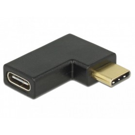DeLOCK 65915 adattatore per inversione del genere dei cavi 1 x USB Type-C Male 1 x USB 3.1 Gen 2 Type-C™ female Nero (65915)