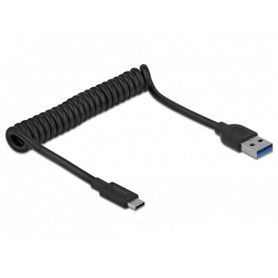 DeLOCK 85349 cavo USB 1,2 m USB 3.2 Gen 2 (3.1 Gen 2) USB A USB C Nero (85349)