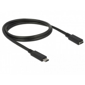 DeLOCK 85533 cavo USB 1 m USB 3.2 Gen 1 (3.1 Gen 1) USB C Nero (85533)