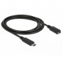 DeLOCK 85534 cavo USB 1,5 m USB 3.2 Gen 1 (3.1 Gen 1) USB C Nero (85534)