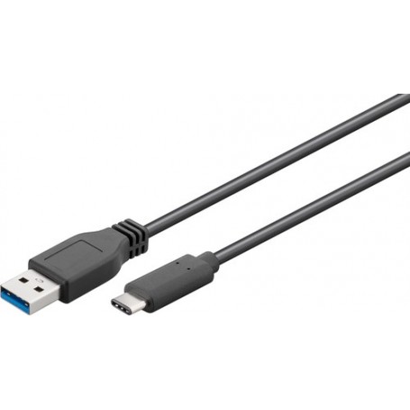 Goobay Kabel / Adapter cavo USB 3 m USB 3.2 Gen 1 (3.1 Gen 1) USB A USB C Nero (73141)