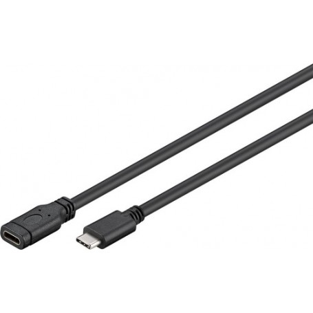 Goobay 45393 cavo USB 1 m USB 3.2 Gen 1 (3.1 Gen 1) USB C Nero (45393)