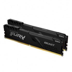 Kingston Technology FURY Beast memoria 16 GB 2 x 8 GB DDR4 2666 MHz (KF426C16BBK2/16)