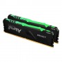 Kingston Technology FURY Beast RGB memoria 16 GB 2 x 8 GB DDR4 3200 MHz (KF432C16BBAK2/16)