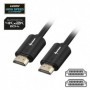 Sharkoon HDMI/HDMI 4K, 1m cavo HDMI HDMI tipo A (Standard) Nero (4044951018024)
