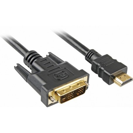 Sharkoon 4044951009060 cavo e adattatore video 3 m HDMI DVI-D Nero (4044951009060)