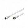 Mercodan RG59, 5m cavo coassiale Bianco (11725)