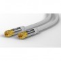 Wentronic 70653 cavo coassiale 10 m F Bianco (70653)