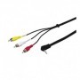 Goobay AVK 199-150 1.5m cavo audio 1,5 m 3.5mm 3 x RCA (50209)