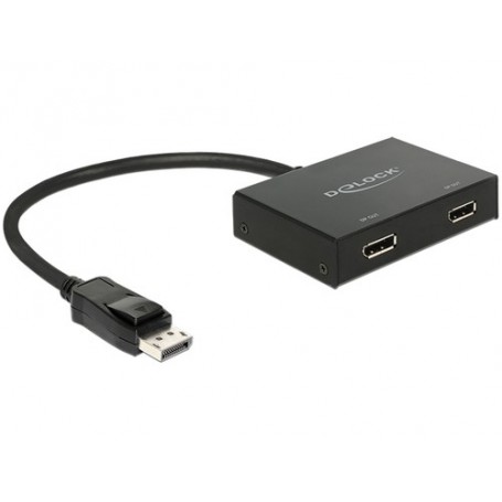 DeLOCK 87665 cavo e adattatore video 0,3 m DisplayPort 2 x DisplayPort Nero (87665)