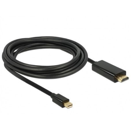 DeLOCK 83699 cavo e adattatore video 2 m Mini DisplayPort HDMI Nero (83699)