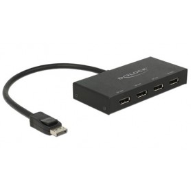 DeLOCK 87694 ripartitore video DisplayPort 4x DisplayPort (87694)