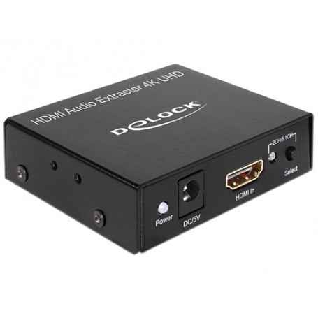 DeLOCK 62692 moltiplicatore AV Ricevitore AV Nero (62692)