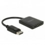 DeLOCK 87769 ripartitore video DisplayPort 2x HDMI (87769)