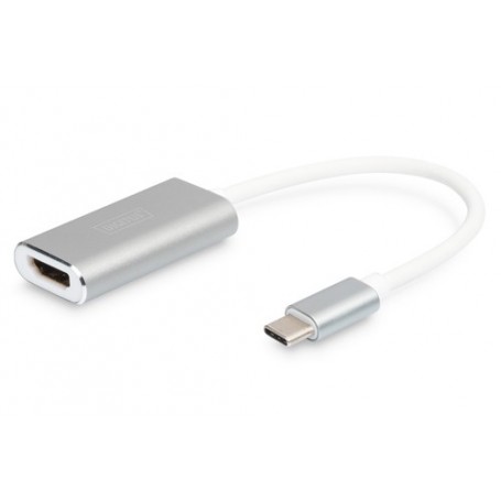 Digitus DA-70836 cavo e adattatore video 0,2 m USB tipo-C Argento (DA-70836)