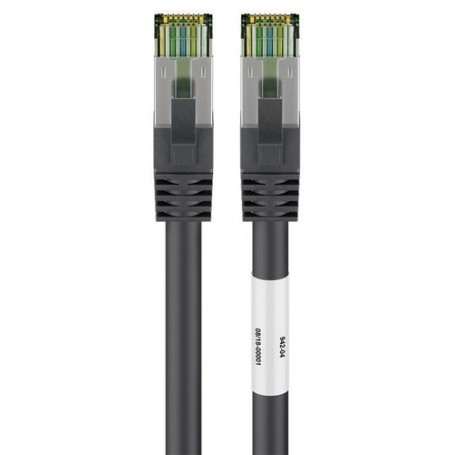 Goobay 66722 cavo di rete Nero 2 m Cat8.1 S/FTP (S-STP) (66722)