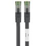 Goobay 66722 cavo di rete Nero 2 m Cat8.1 S/FTP (S-STP) (66722)