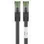 Goobay 66723 cavo di rete Nero 3 m Cat8.1 S/FTP (S-STP) (66723)