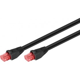 Goobay 55437 cavo di rete Nero 50 m Cat6 U/UTP (UTP) (55437)