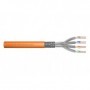 Digitus DK-1743-VH-1 cavo di rete Arancione 100 m Cat7 S/FTP (S-STP) (DK-1743-VH-1)