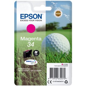 Epson Golf ball Singlepack Magenta 34 DURABrite Ultra Ink (C13T34634020)